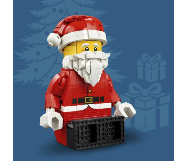 LEGO 40820 Powiększona minifigurka Świętego Mikołaja - 1577948 - zdjęcie 5